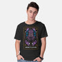 Mind Flayer Tarot Card-Mens-Basic-Tee-Logozaste