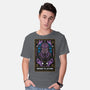 Mind Flayer Tarot Card-Mens-Basic-Tee-Logozaste