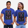 Mind Flayer Tarot Card-Unisex-Basic-Tee-Logozaste