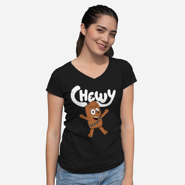 Chewy-Womens-V-Neck-Tee-Davo