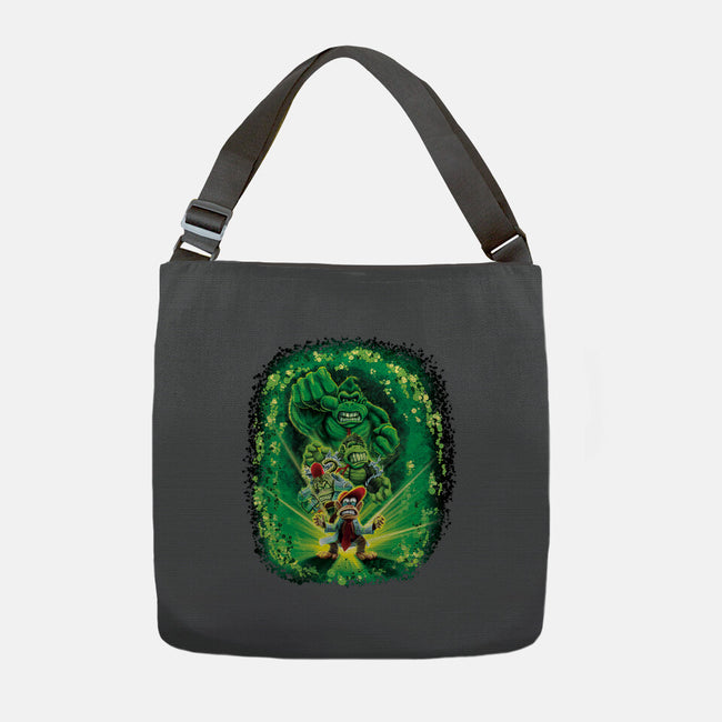 The Incredible Donk-None-Adjustable Tote-Bag-Artist Davee Bee