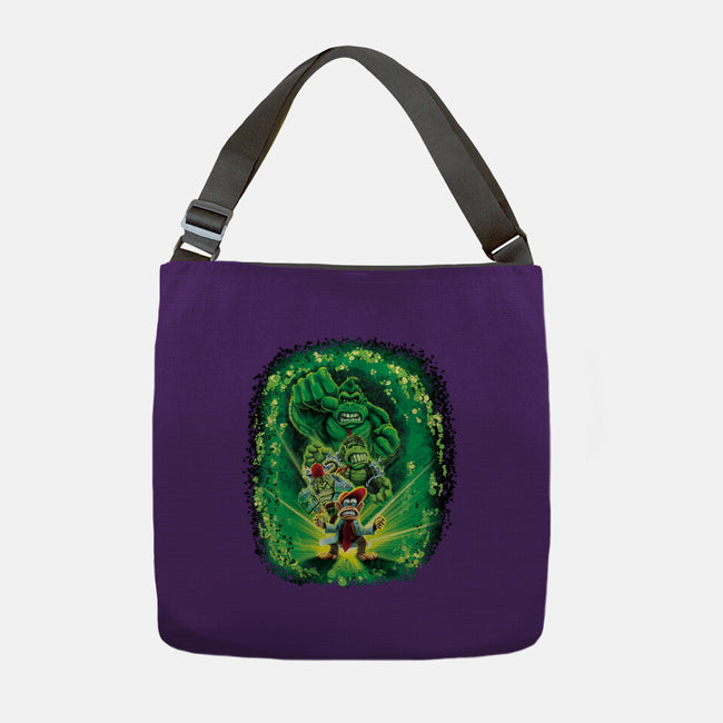 The Incredible Donk-None-Adjustable Tote-Bag-Artist Davee Bee