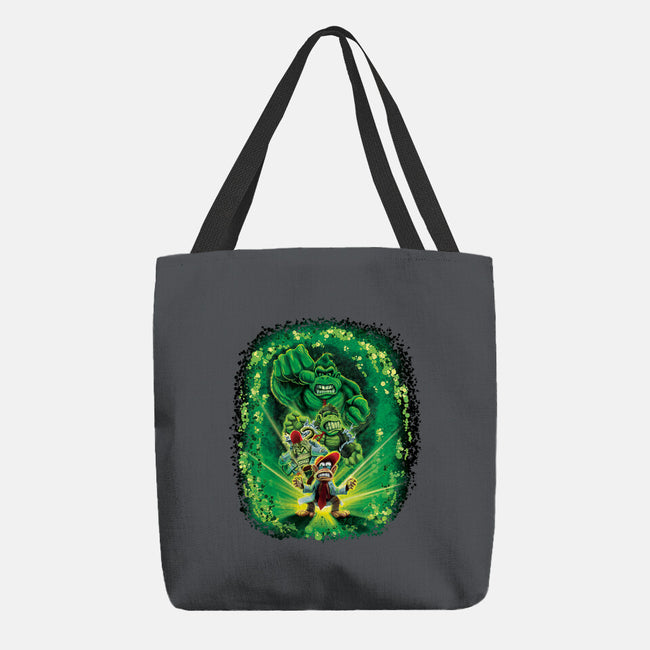 The Incredible Donk-None-Basic Tote-Bag-Artist Davee Bee