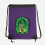 The Incredible Donk-None-Drawstring-Bag-Artist Davee Bee