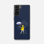 Salt Scared Girl-Samsung-Snap-Phone Case-Raffiti