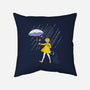 Salt Scared Girl-None-Removable Cover w Insert-Throw Pillow-Raffiti