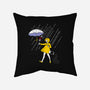 Salt Scared Girl-None-Removable Cover-Throw Pillow-Raffiti