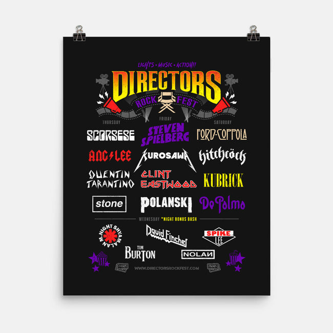 Directors Rock Fest-None-Matte-Poster-Getsousa!