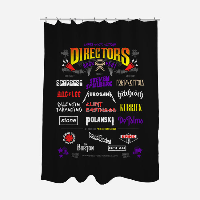 Directors Rock Fest-None-Polyester-Shower Curtain-Getsousa!