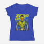 Kamen Rider Zero One-Womens-V-Neck-Tee-Titans