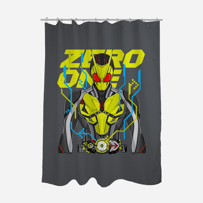 Kamen Rider Zero One-None-Polyester-Shower Curtain-Titans