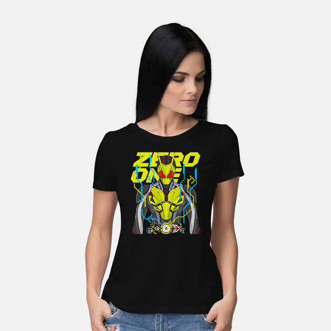 Kamen Rider Zero One-Womens-Basic-Tee-Titans