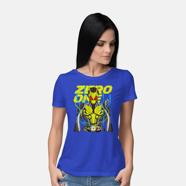 Kamen Rider Zero One-Womens-Basic-Tee-Titans