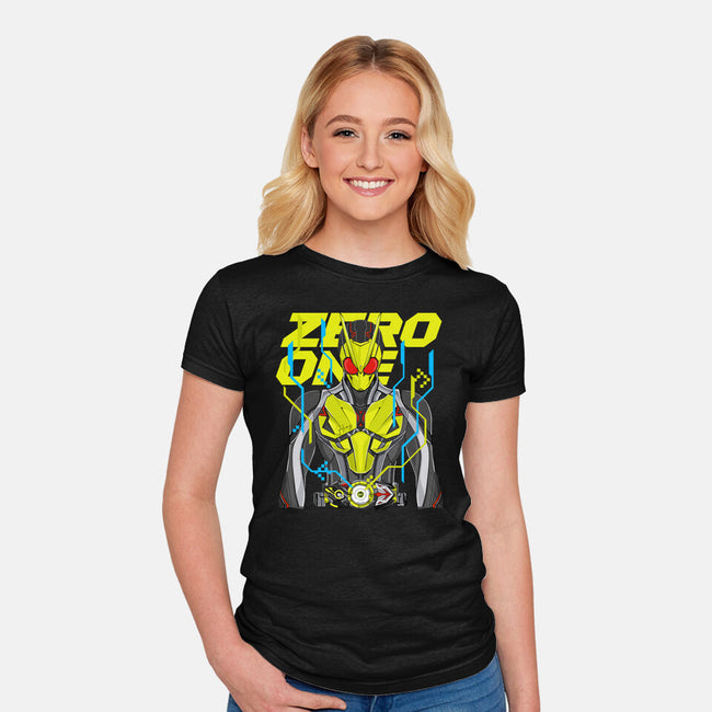 Kamen Rider Zero One-Womens-Fitted-Tee-Titans