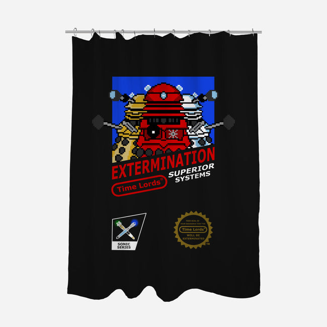 Extermination-None-Polyester-Shower Curtain-Nerding Out Studio
