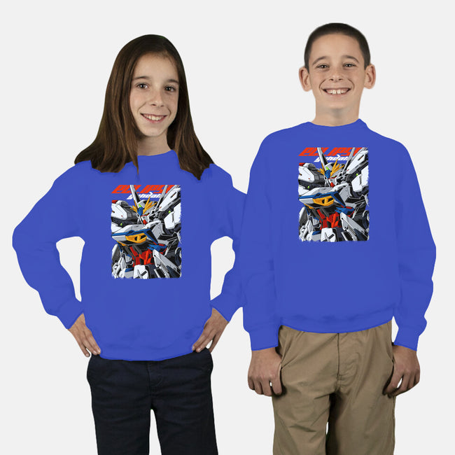 Gundam Eclipse-Youth-Crew Neck-Sweatshirt-DancingHorse