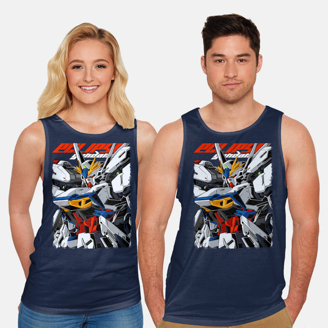 Gundam Eclipse-Unisex-Basic-Tank-DancingHorse