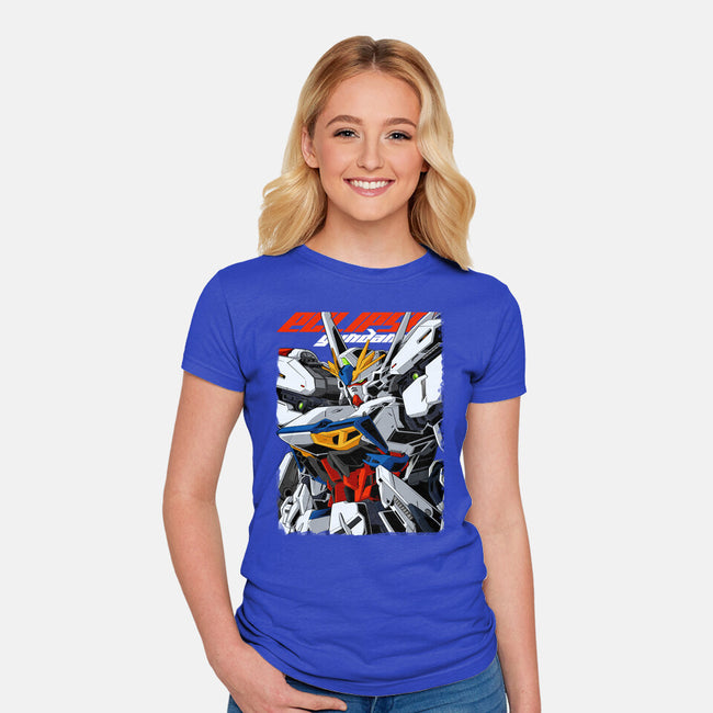 Gundam Eclipse-Womens-Fitted-Tee-DancingHorse