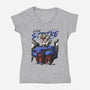 Gundam Strike-Womens-V-Neck-Tee-DancingHorse