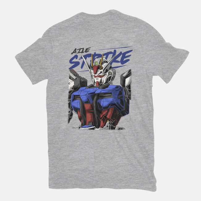 Gundam Strike-Unisex-Basic-Tee-DancingHorse