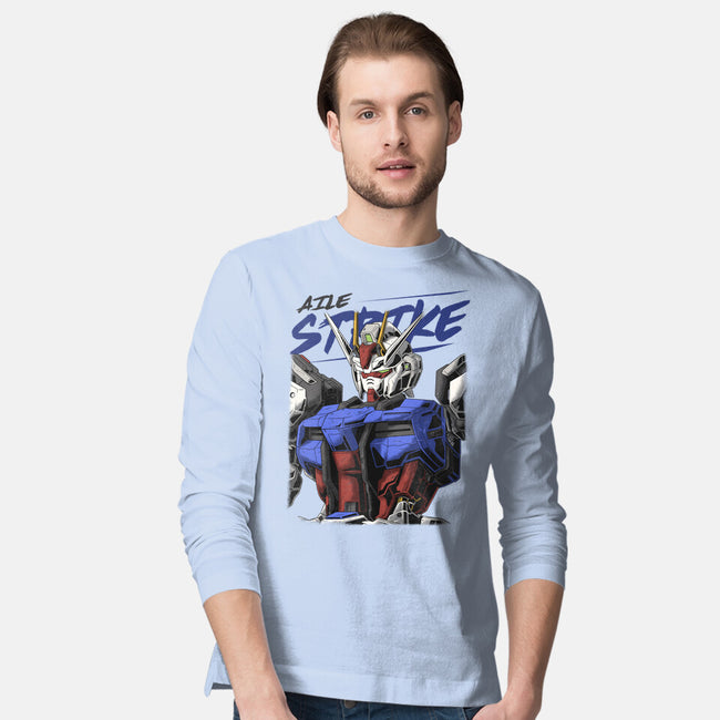 Gundam Strike-Mens-Long Sleeved-Tee-DancingHorse