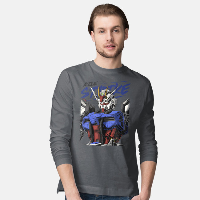 Gundam Strike-Mens-Long Sleeved-Tee-DancingHorse