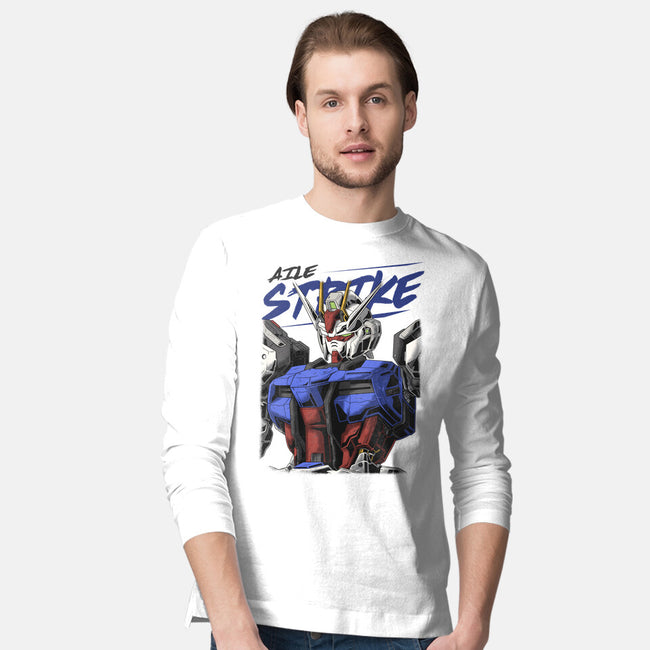 Gundam Strike-Mens-Long Sleeved-Tee-DancingHorse