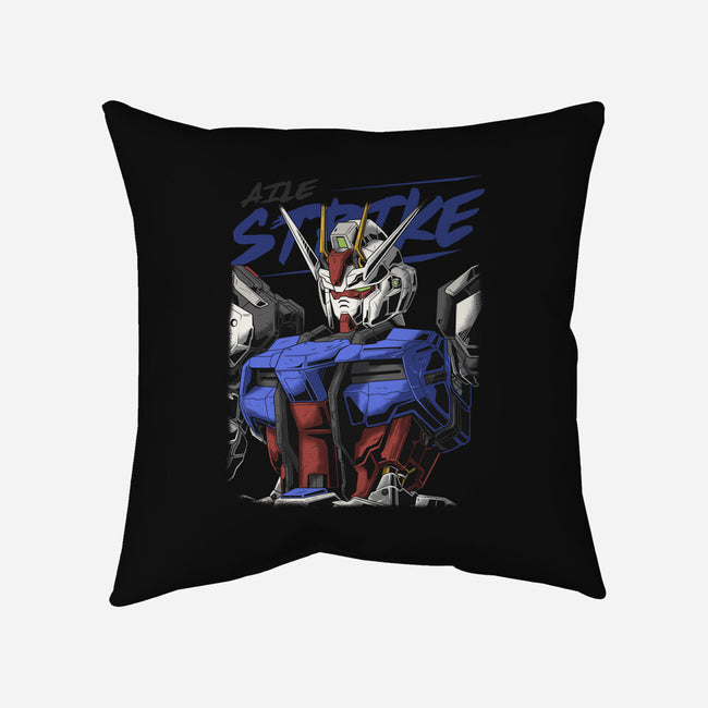 Gundam Strike-None-Non-Removable Cover w Insert-Throw Pillow-DancingHorse