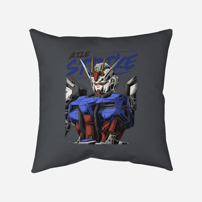 Gundam Strike-None-Non-Removable Cover w Insert-Throw Pillow-DancingHorse