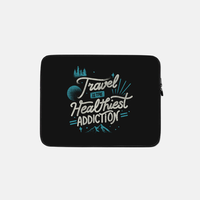 The Healthiest Addiction-None-Zippered-Laptop Sleeve-tobefonseca