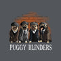 Puggy Blinders-Womens-V-Neck-Tee-fanfabio