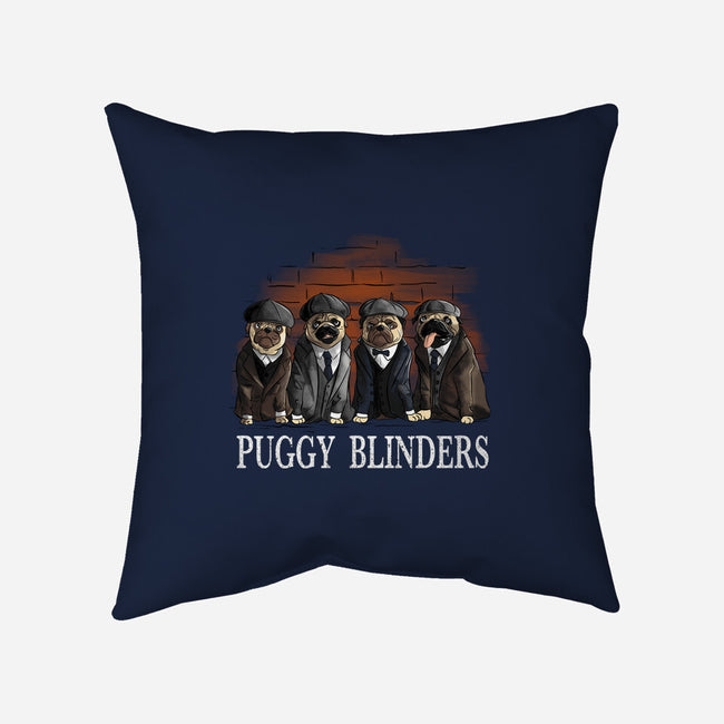 Puggy Blinders-None-Non-Removable Cover w Insert-Throw Pillow-fanfabio