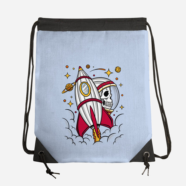 Astro Tattoo-None-Drawstring-Bag-sachpica