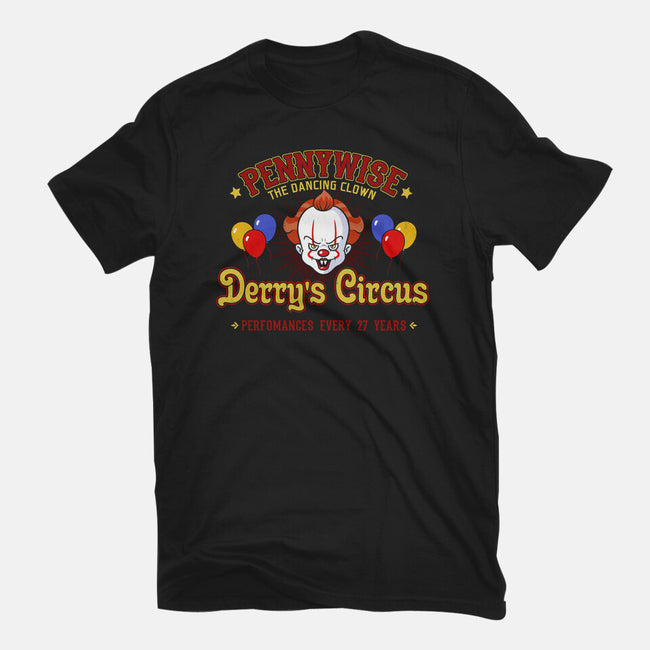 Pennywise The Clown-Mens-Heavyweight-Tee-SunsetSurf