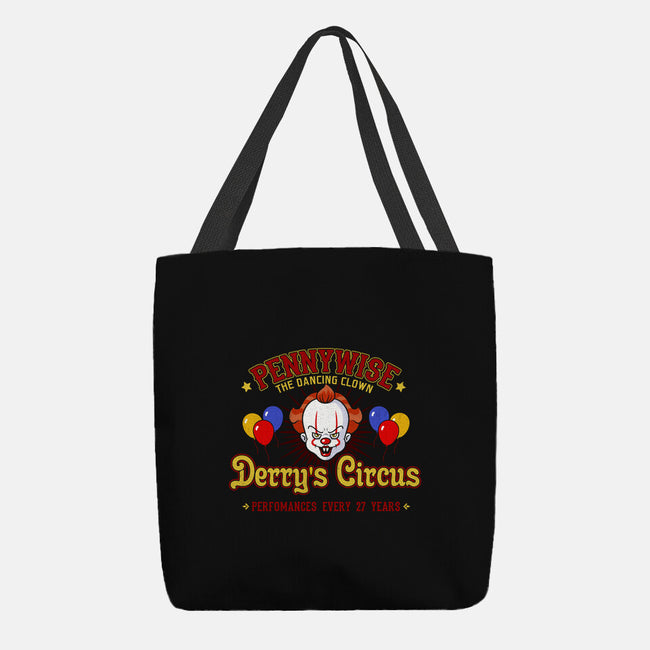 Pennywise The Clown-None-Basic Tote-Bag-SunsetSurf