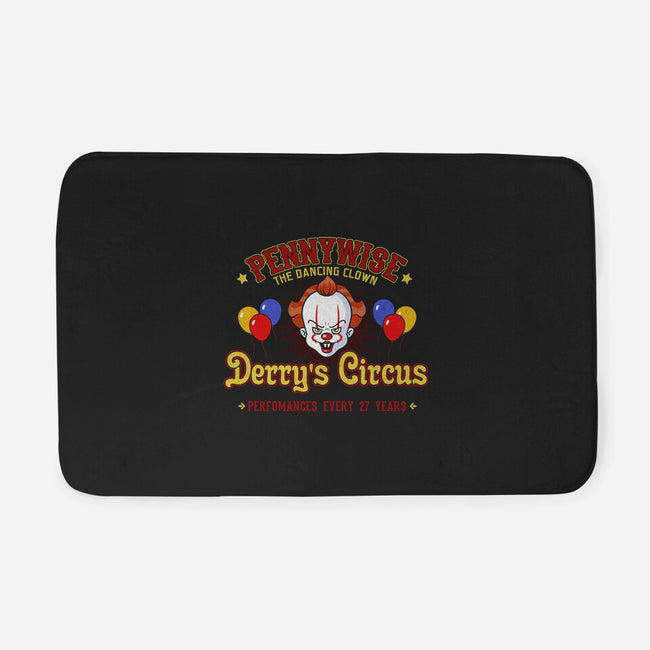 Pennywise The Clown-None-Memory Foam-Bath Mat-SunsetSurf