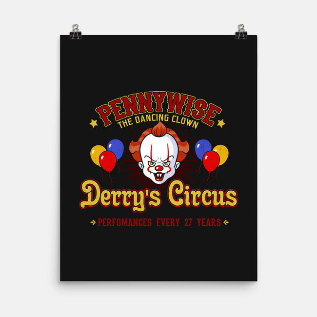 Pennywise The Clown-None-Matte-Poster-SunsetSurf