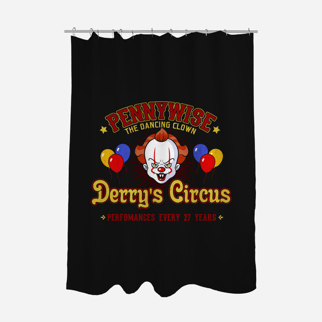 Pennywise The Clown-None-Polyester-Shower Curtain-SunsetSurf