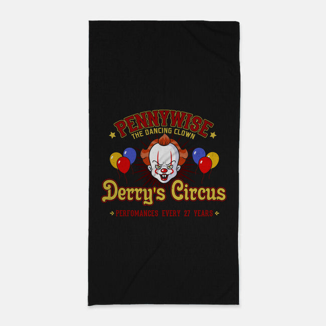 Pennywise The Clown-None-Beach-Towel-SunsetSurf