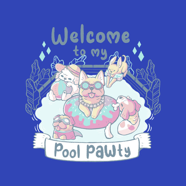 Pool Pawty Time-Unisex-Basic-Tee-xMorfina