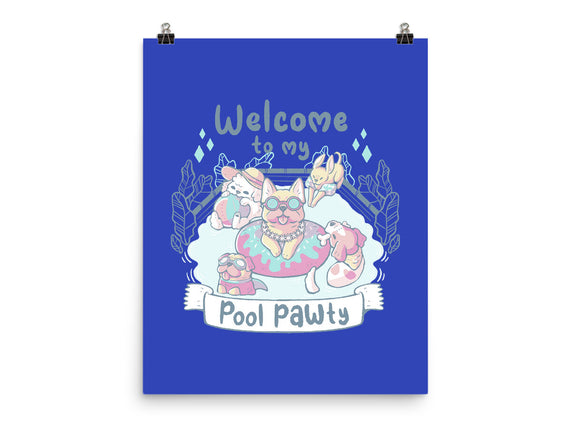 Pool Pawty Time