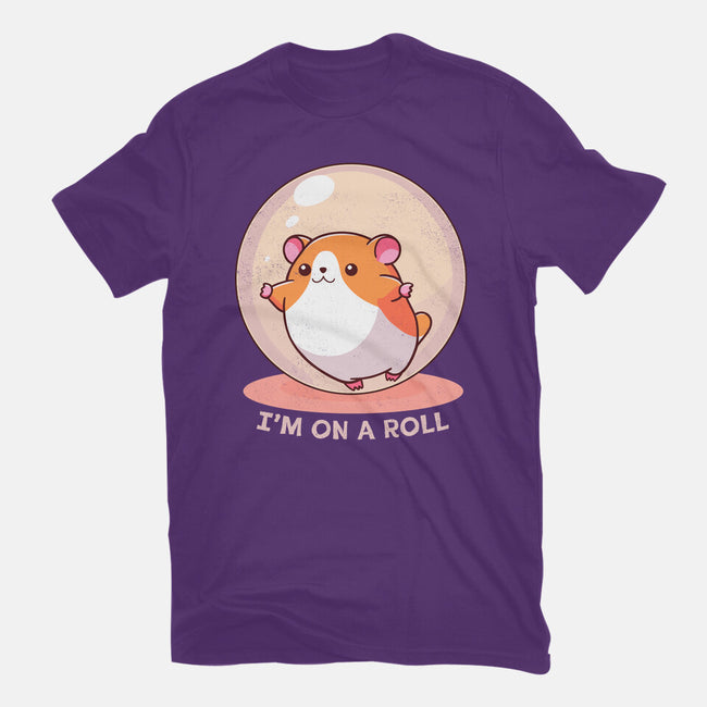 I'm On A Roll-Womens-Fitted-Tee-fanfreak1