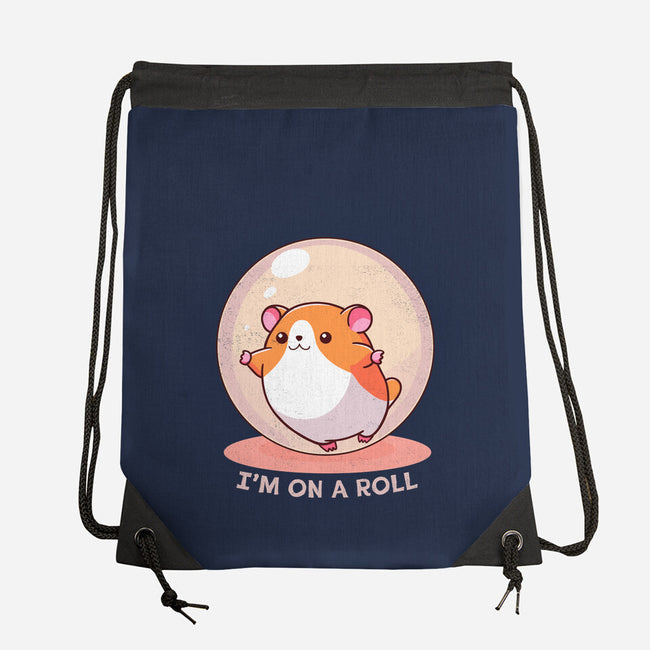 I'm On A Roll-None-Drawstring-Bag-fanfreak1