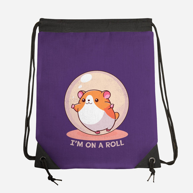 I'm On A Roll-None-Drawstring-Bag-fanfreak1