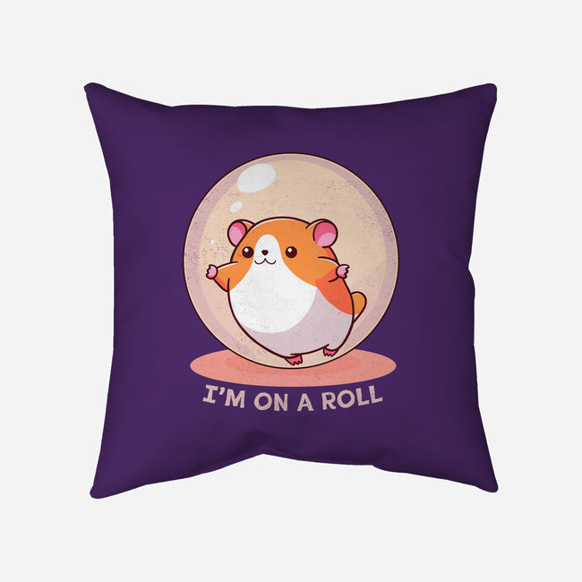 I'm On A Roll-None-Non-Removable Cover w Insert-Throw Pillow-fanfreak1