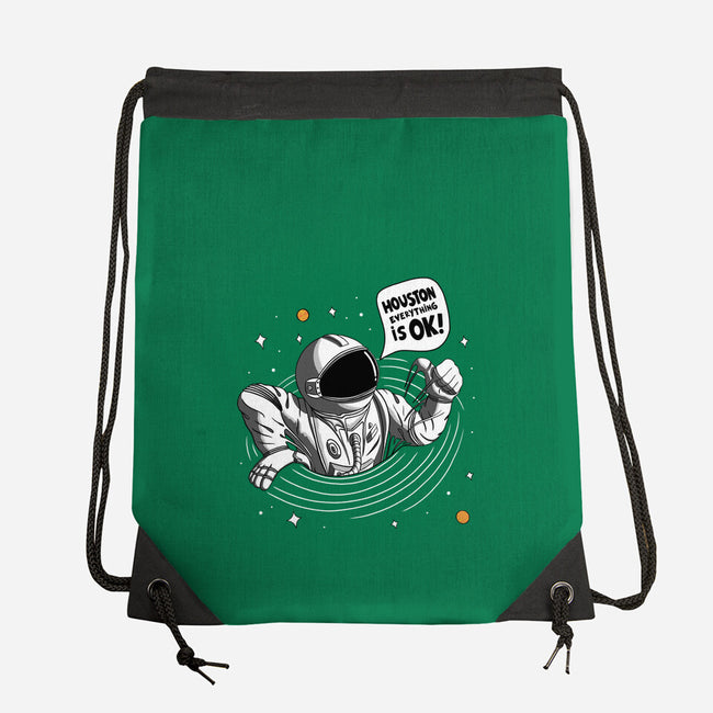 Houston Everything Is Ok-None-Drawstring-Bag-sachpica