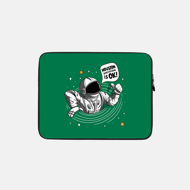 Houston Everything Is Ok-None-Zippered-Laptop Sleeve-sachpica