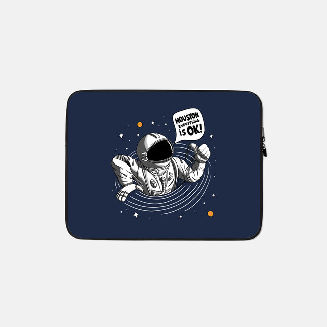 Houston Everything Is Ok-None-Zippered-Laptop Sleeve-sachpica