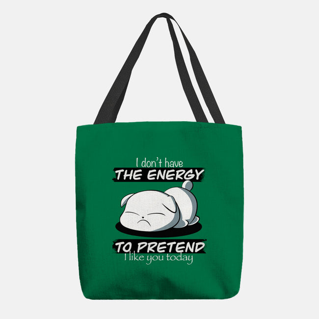 I Don't Have The Energy-None-Basic Tote-Bag-fanfabio