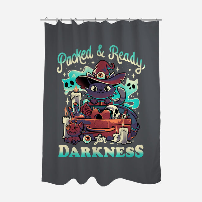 Ready For Darkness-None-Polyester-Shower Curtain-Snouleaf
